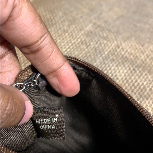 Mini Brown Coach logo change bag - Picture 8 of 10